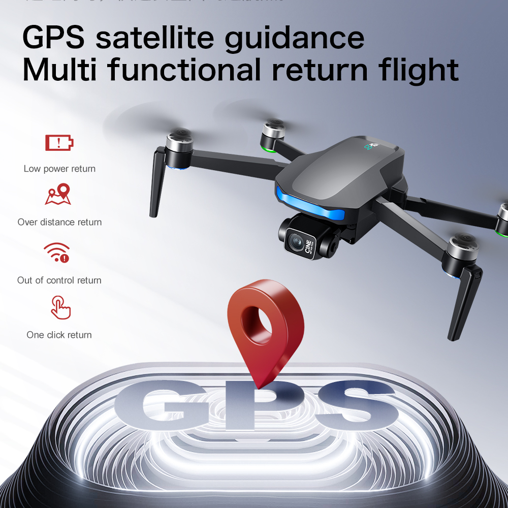 Dron GPS S-X1 MAX con estabili - Drone Gimbal 3 Axis reseña y precio
