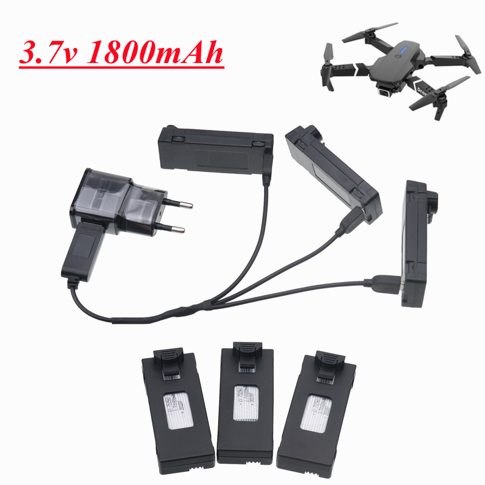 Batería de 3,7 V para E88, E88 - Eachine Drone E58 reseña y precio