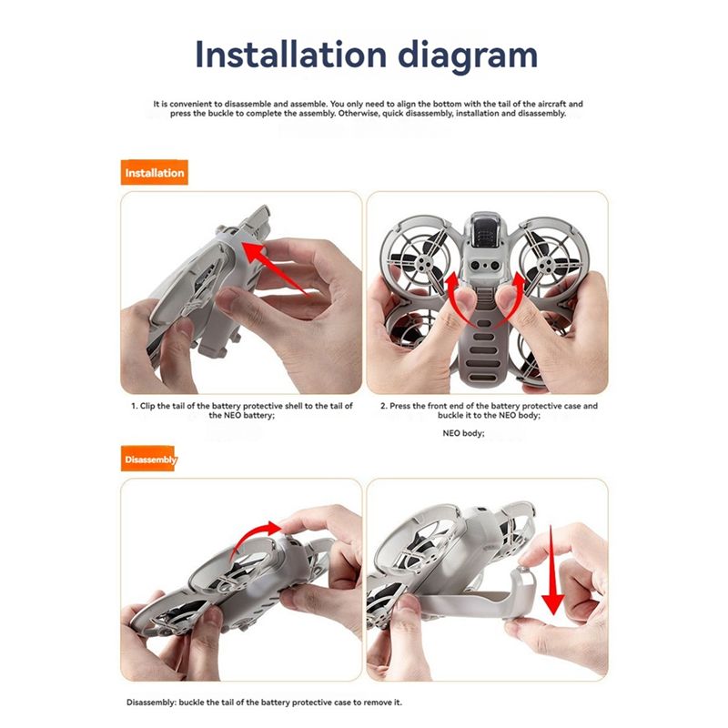 Carcasa protectora para la bat - Drone Gimbal For Gopro reseña y precio